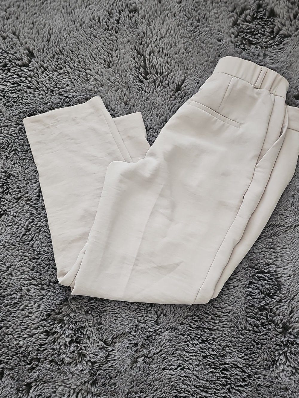 Rachel Zoe Cream Tailored Chinos for Men